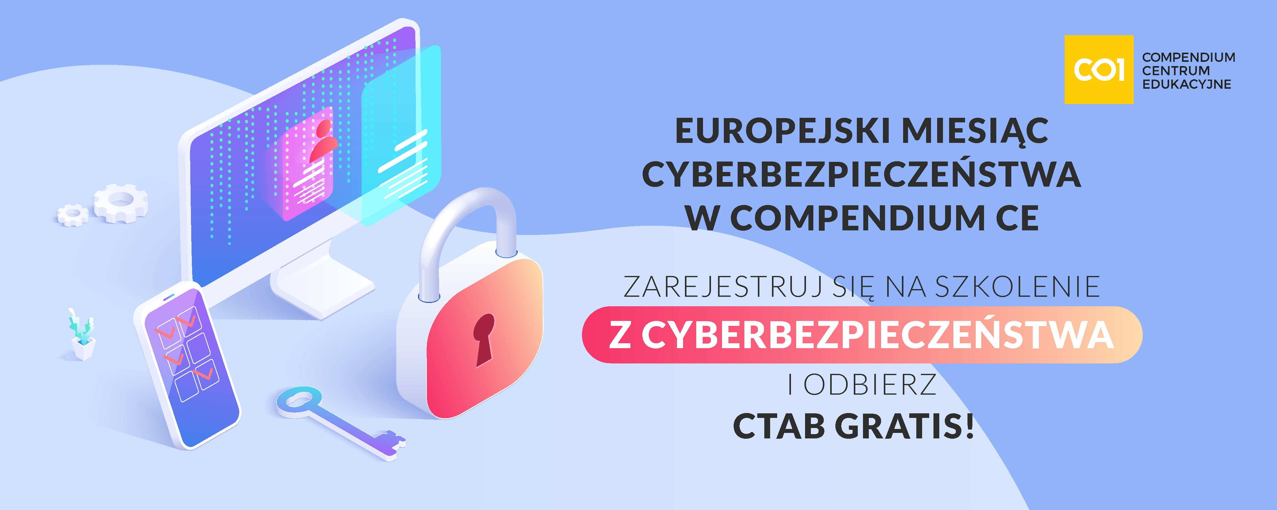 MIESIĄC CYBERBEZPIECZEŃSTWA Z COMPENDIUM CE