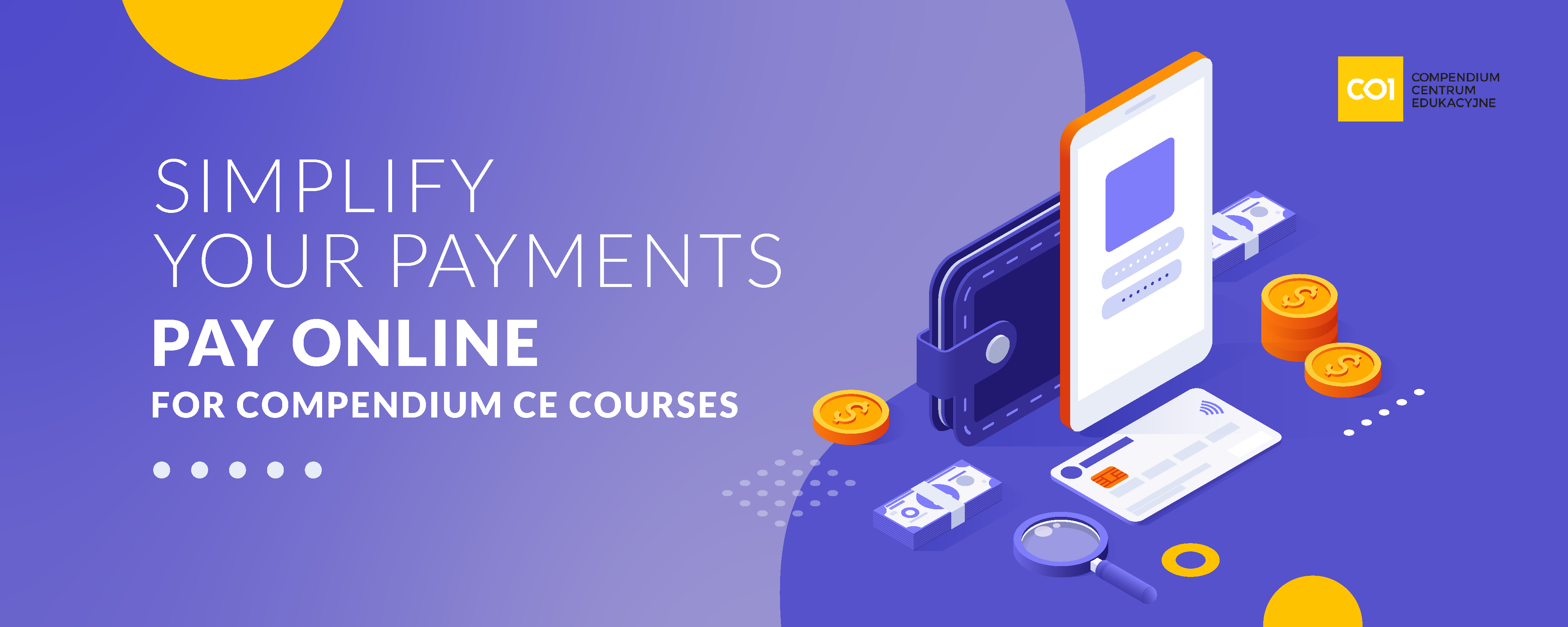 New at Compendium CE: Online Payments for IT Training!