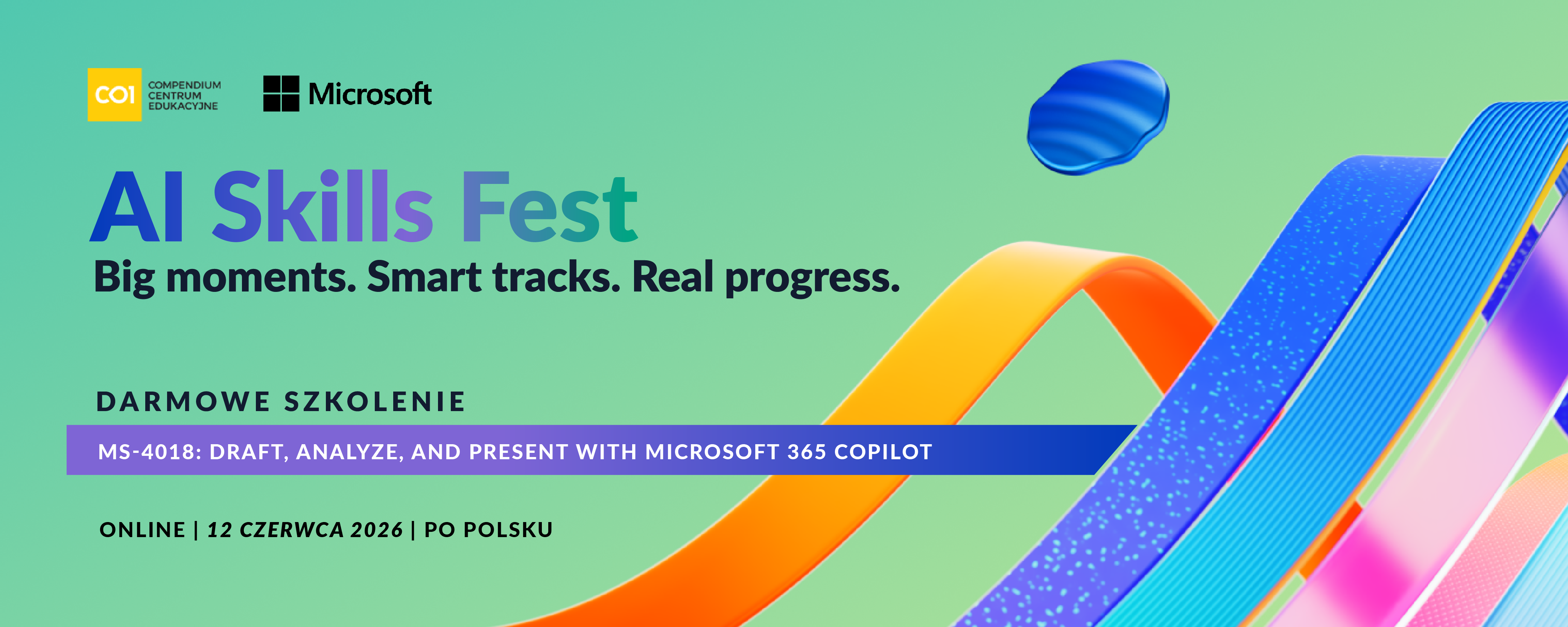 Compendium CE partnerem globalnego AI Skills Fest organizowanego przez Microsoft!