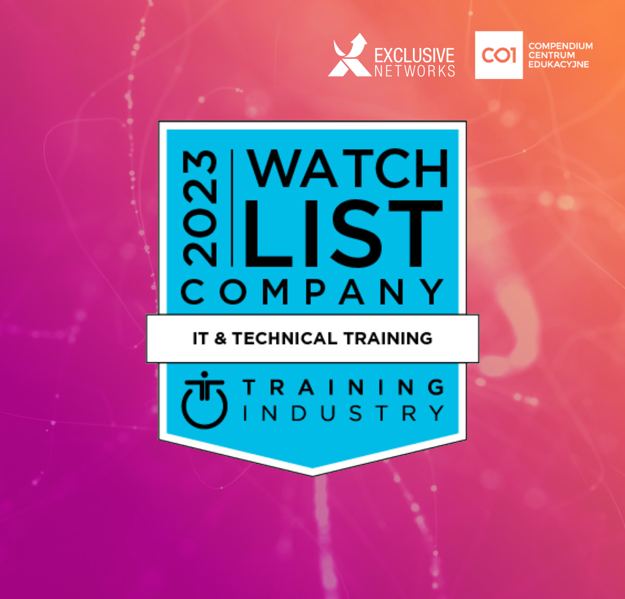 Exclusive Networks na liście 2023 IT and Technical Training Watchlist Company