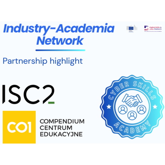 Sieć przemysłowo-akademicka, partnerstwo między ISC2 i Compendium Centrum Edukacyjne