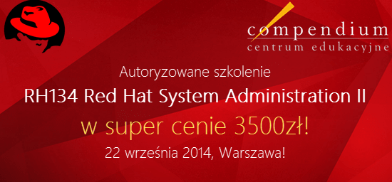 Szkolenie Red Hat RH134