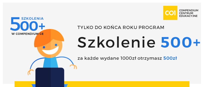 Szkolenia z 500+
