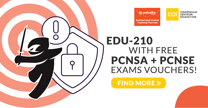 EDU-210 with free PCNSA + PCNSE exams vouchers