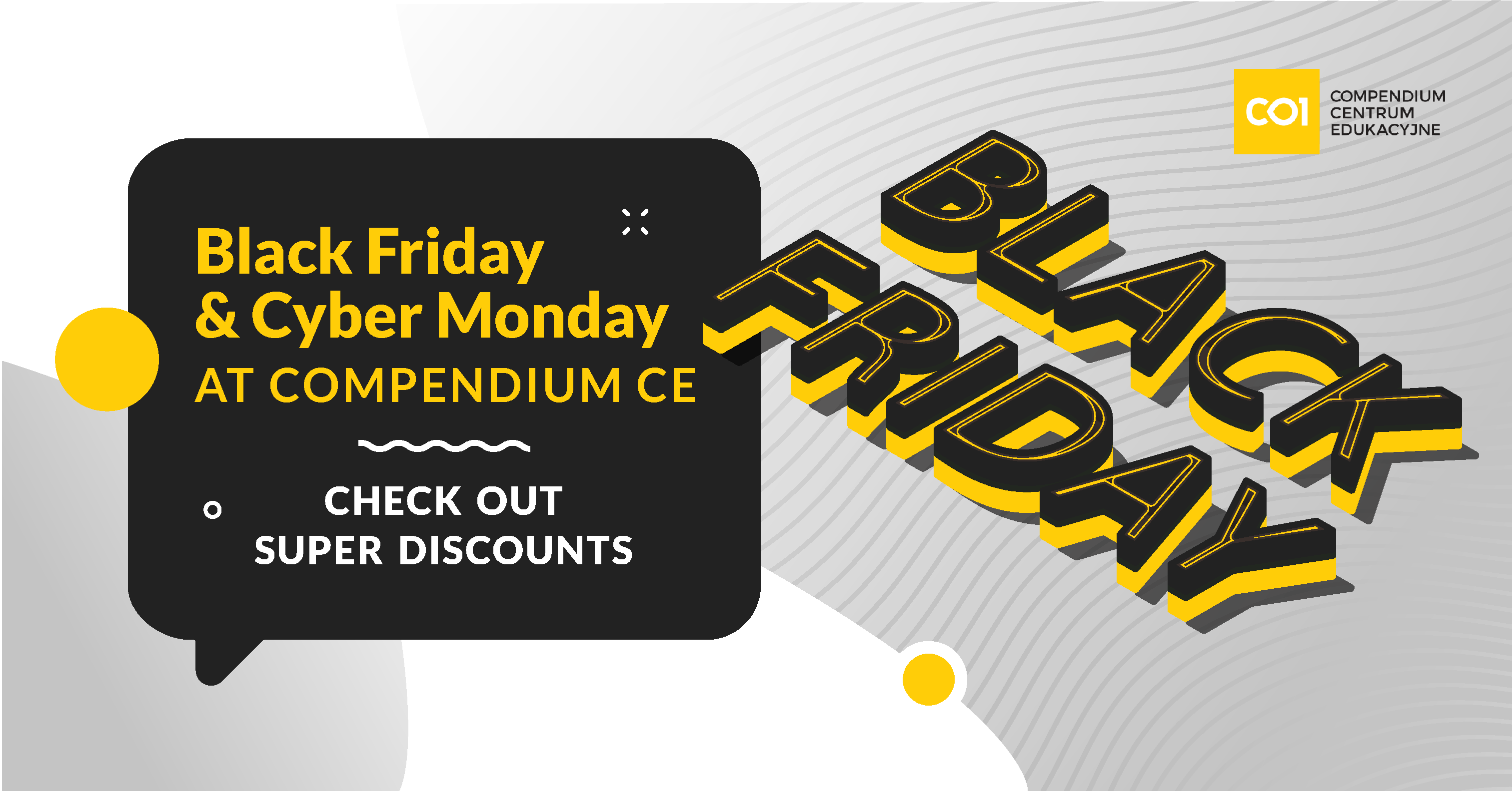 Black Friday & Cyber Monday with Compendium CE