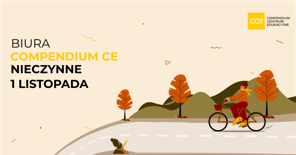 1 listopada biura Compendium CE są nieczynne