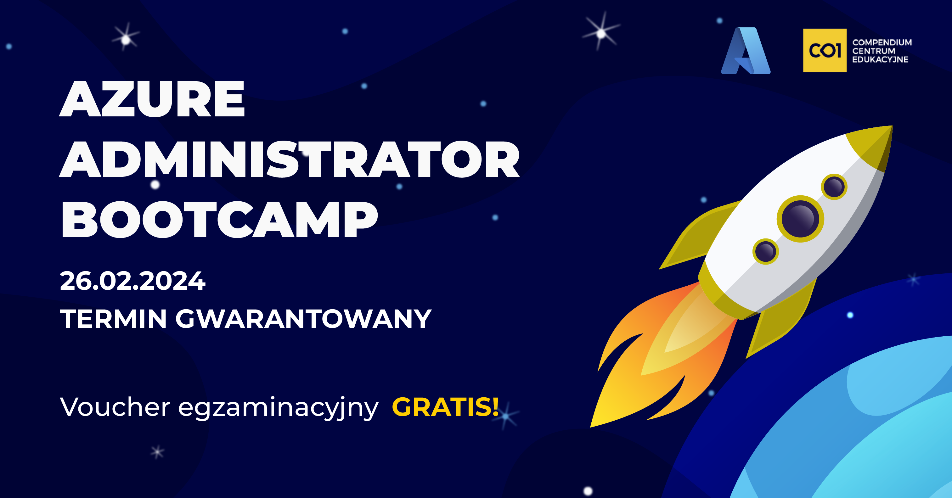 Szkolenie Azure Administrator Bootcamp z voucherem egzaminacyjnym gratis!