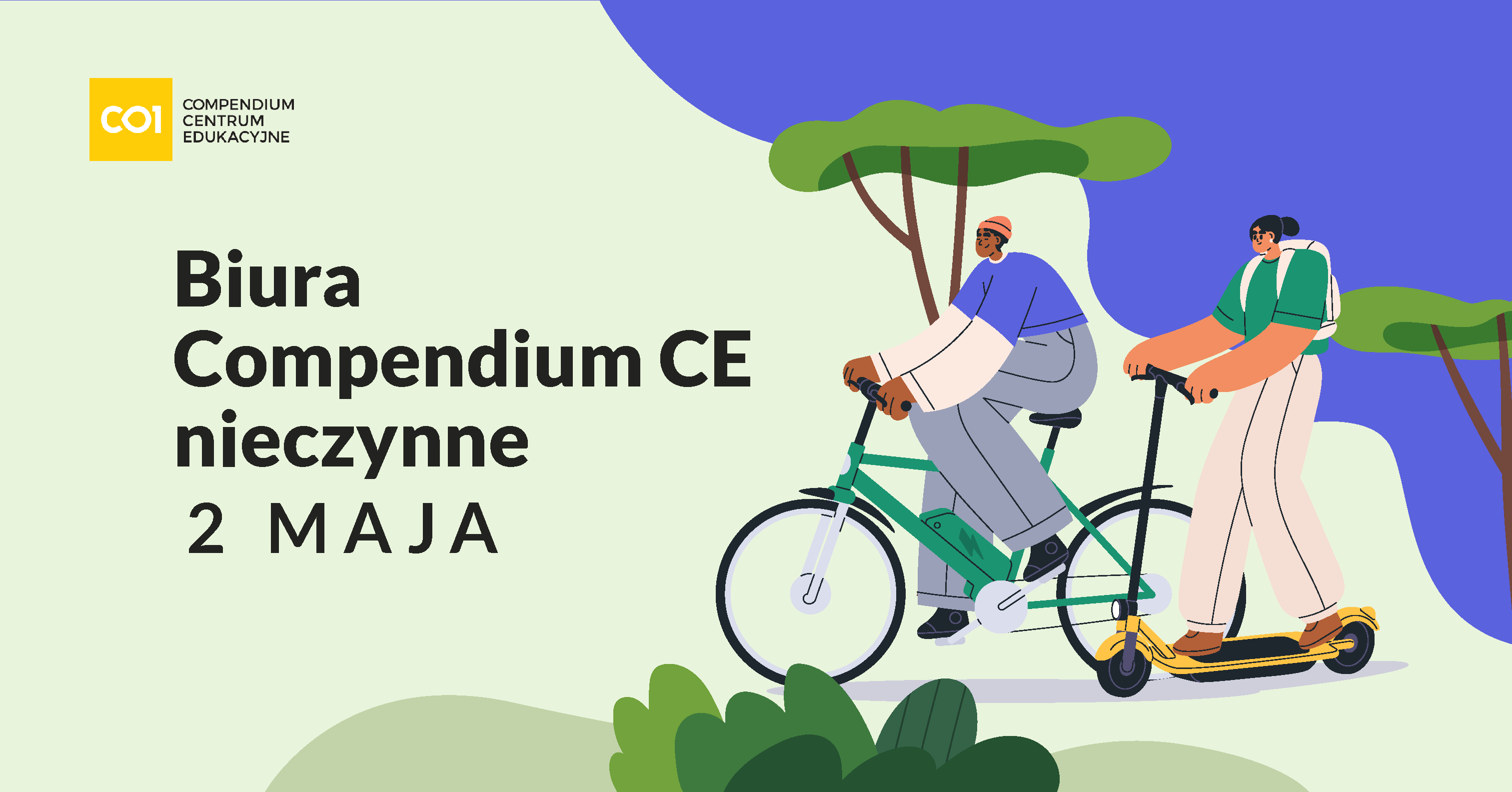 2 maja biura Compendium CE są nieczynne