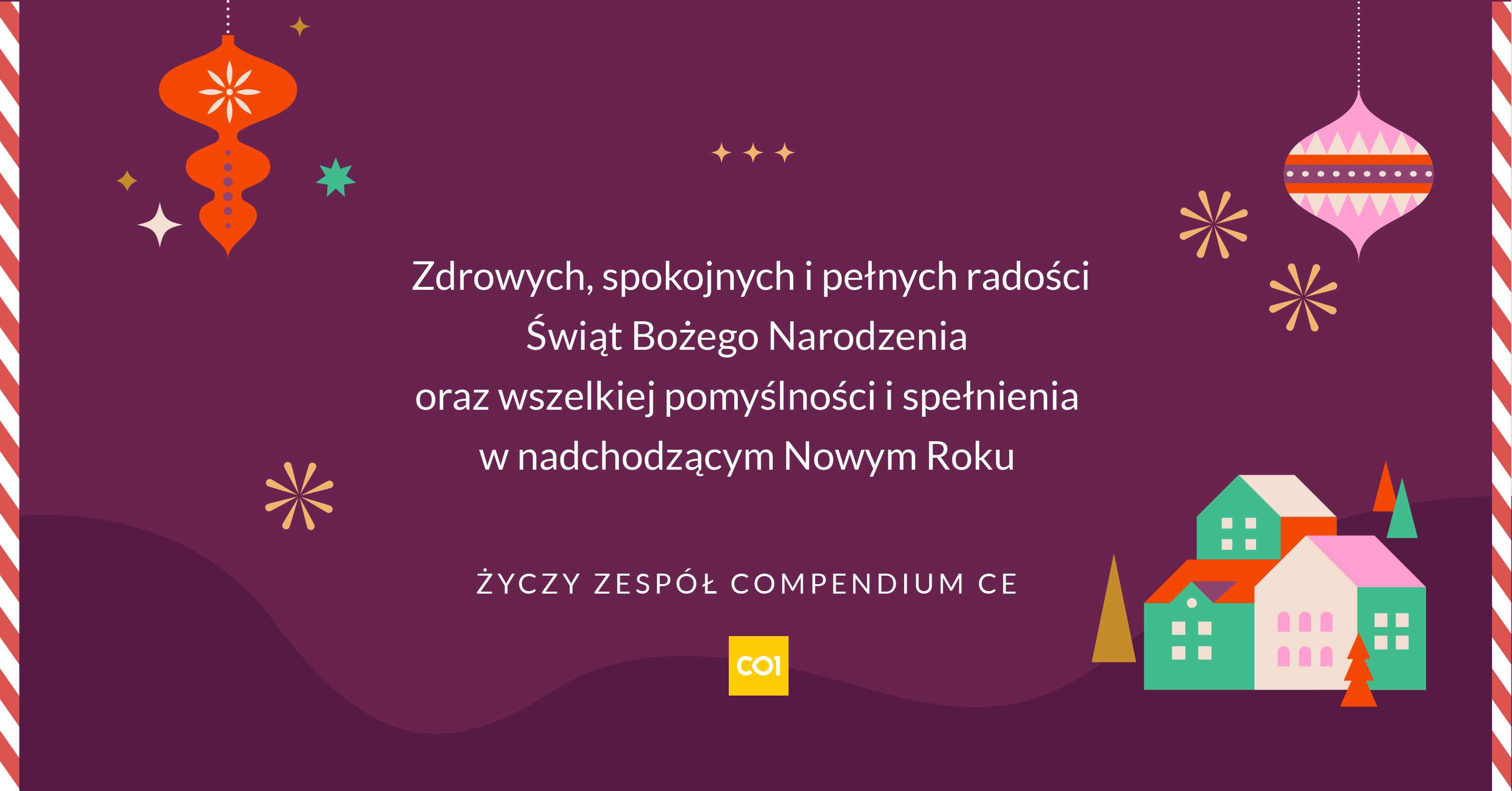 Wesołych Świąt i szczęśliwego Nowego Roku!