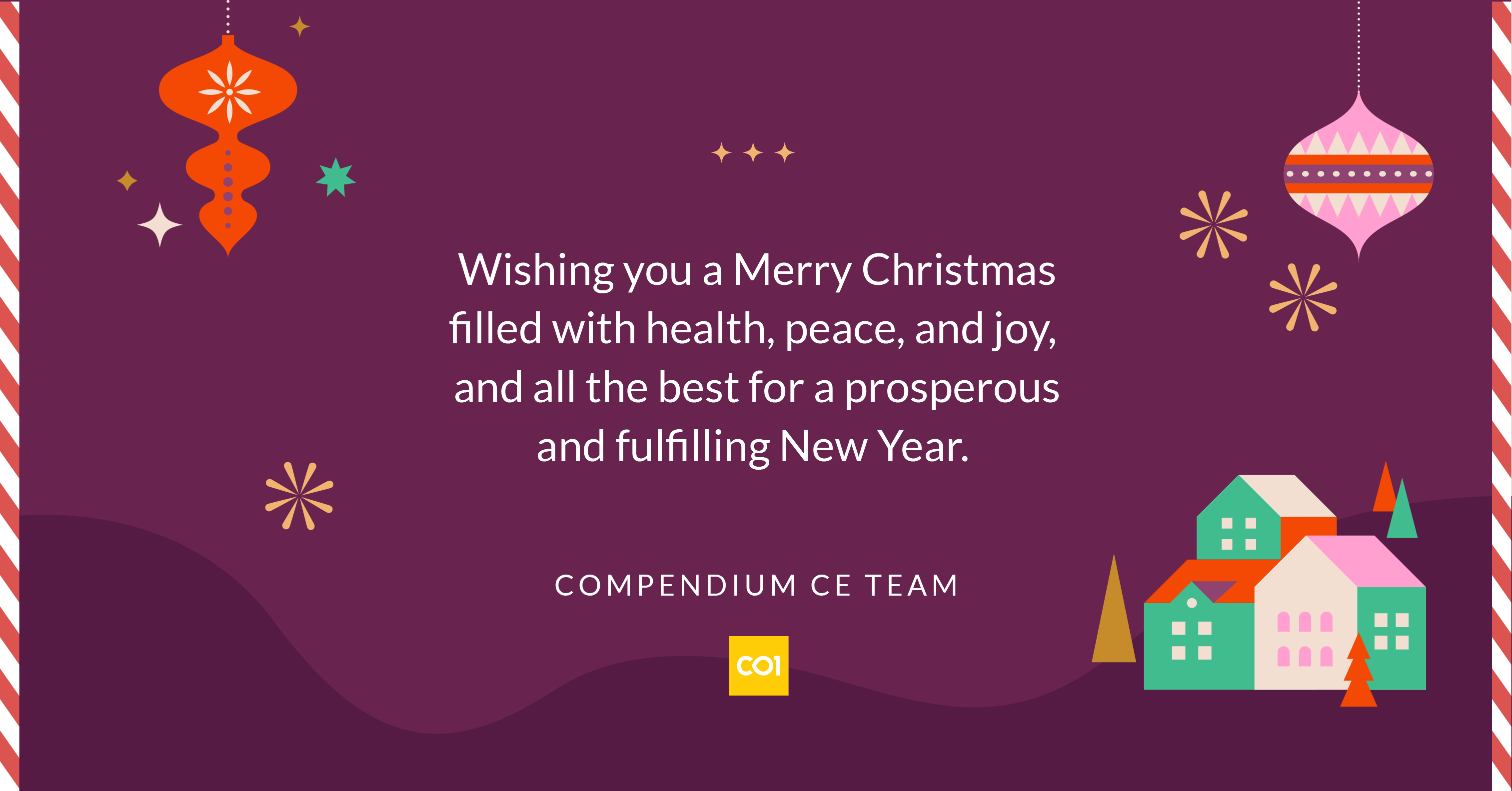 MERRY HOLIDAYS AND HAPPY NEW YEAR!