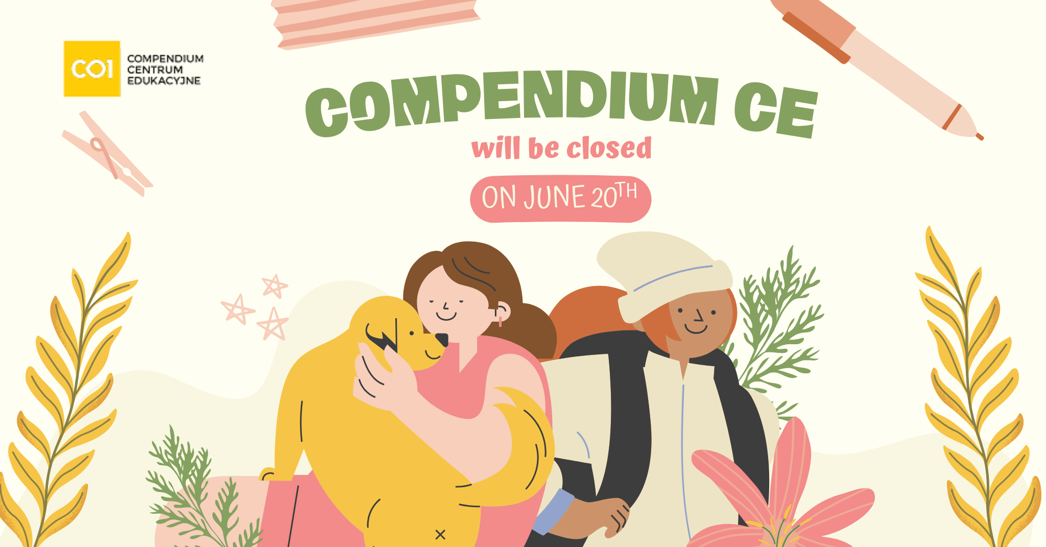 20 czerwca biura Compendium CE są nieczynne