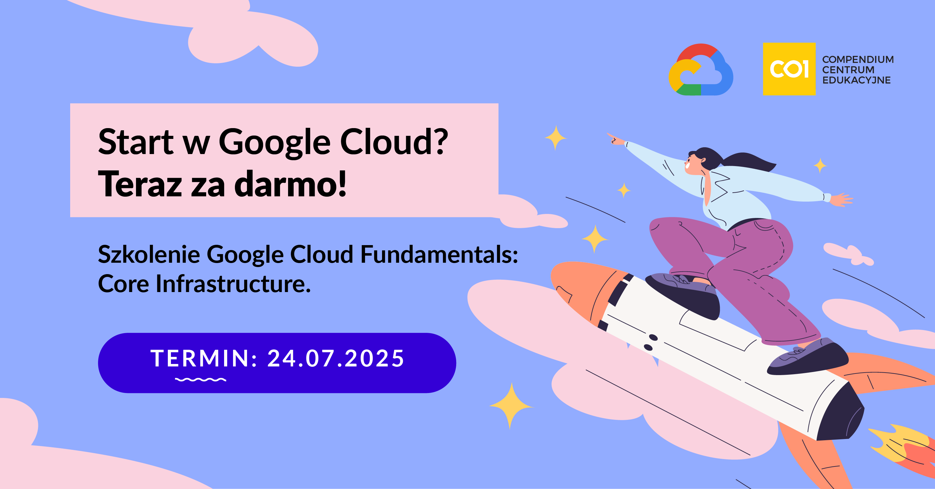 Step into Google Cloud. Join for free!