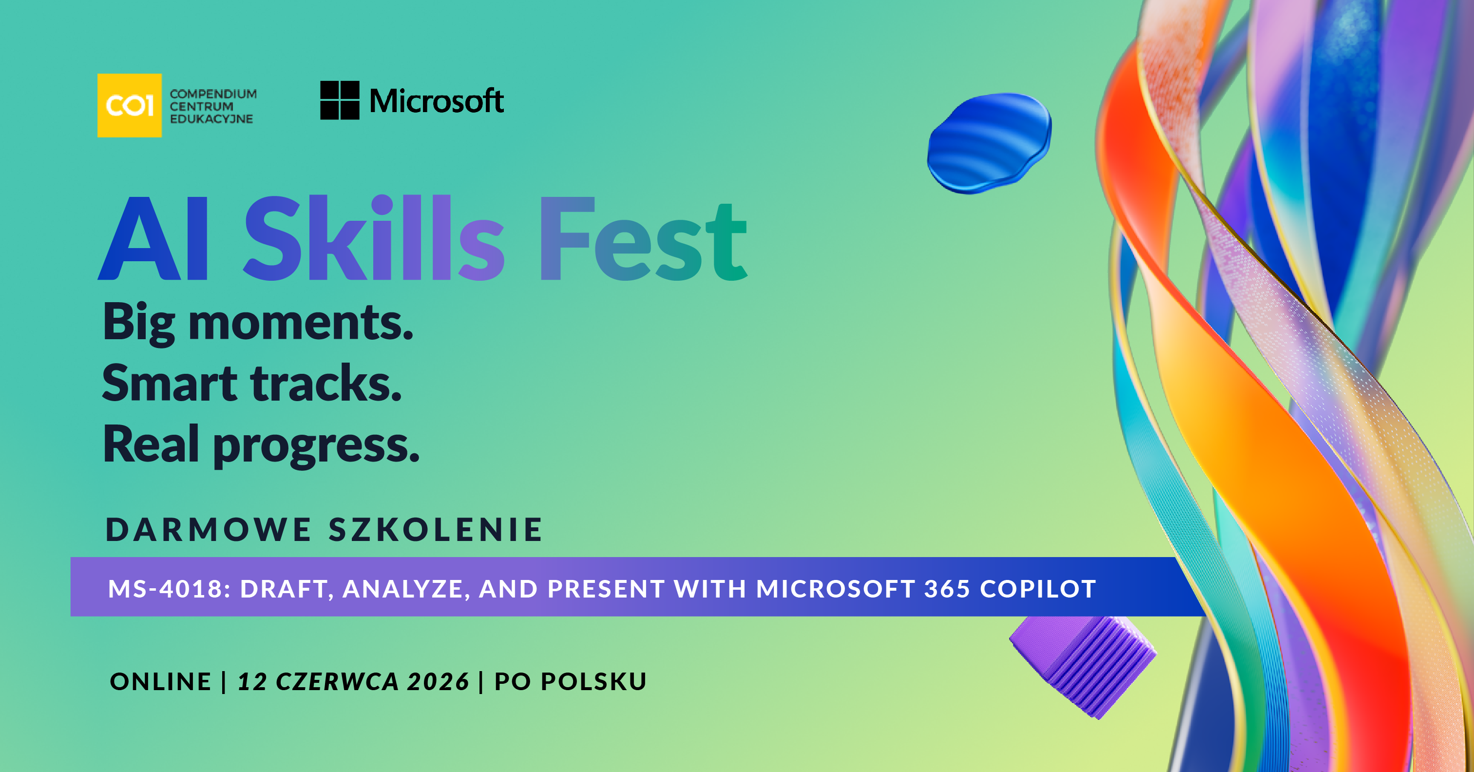 Compendium CE partnerem globalnego AI Skills Fest organizowanego przez Microsoft!