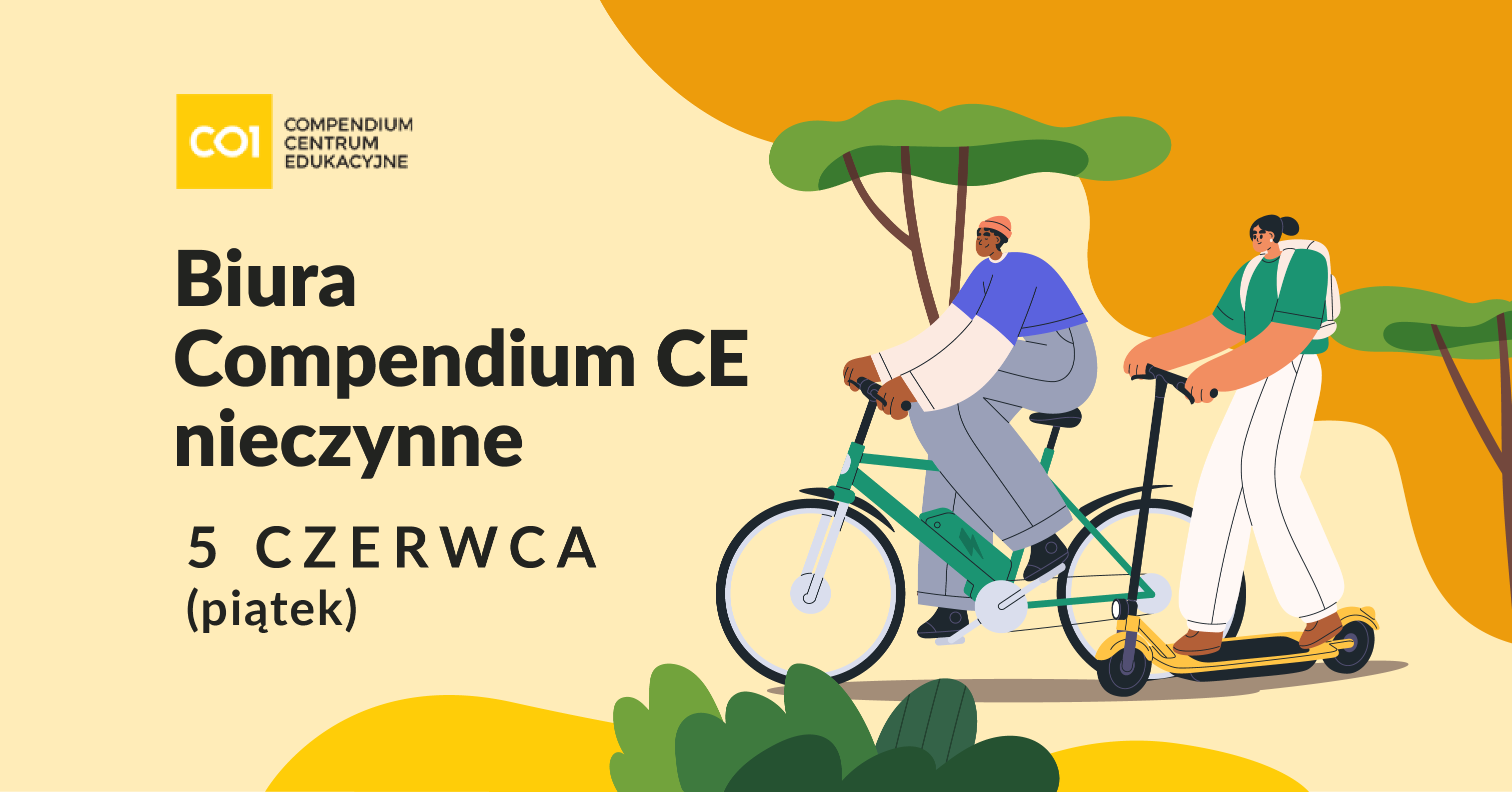 5 CZERWCA 2026 BIURA COMPENDIUM CE SĄ NIECZYNNE