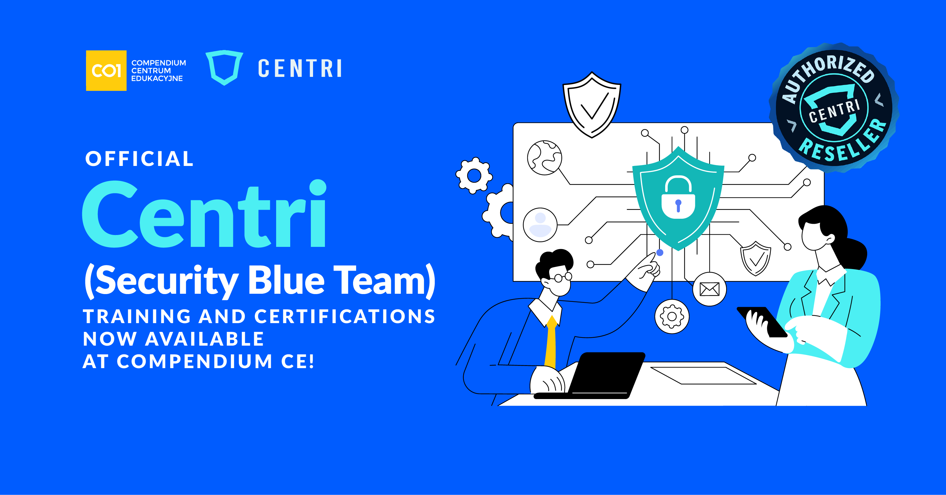 Compendium CE starts cooperation with Centri - practical Blue Team training now available in our portfolio